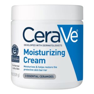Body and Face Moisturizer for Dry Skin, Body Cream with Hyaluronic Acid and Ceramides, Daily Moisturizer, Oil-Free, Fragrance